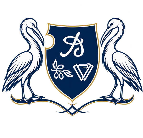 Logo Damiano — Wappen mit D